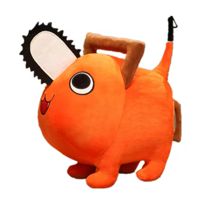 Muñeco De Peluche Chainsaw Man Pochita Colgante Para Cadena De 10/20/25/40cm Juguete Suave De Algodón PP Para Niños Regalo De Cumpleaños Unisex - 1