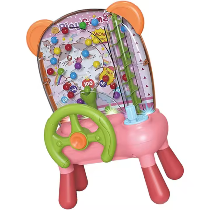 Manual de Máquinas De Amigos, juego de pelota de entrenamiento, Flying simulado, juego de arcade para Gift Escolar, Pink with Pies - 1