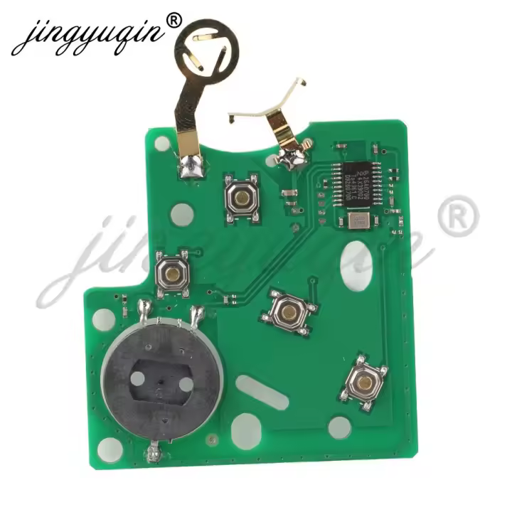 Llave Remota Para Coche Renault Koleos 2008-2016 Jingyuqin ID46 PCF7941 433Mhz ASK Control Sin Manos Tarjeta De Billetera 4 Botones ABS + Metal + Placa De Circuito - 1