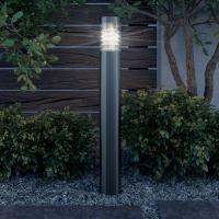 vidaXL Lámpara de poste de jardín acero inoxidable - details 4
