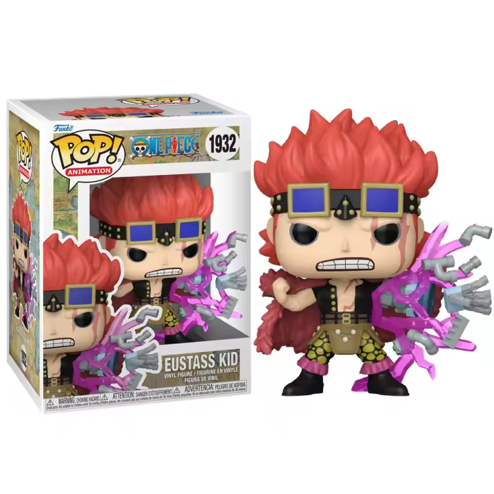 FUNKO POP! ONE PIECE – EUSTASS KID (DESPERTAR), 83807, Nº1932, PRODUCTO CON LICENCIA OFICIAL - 1