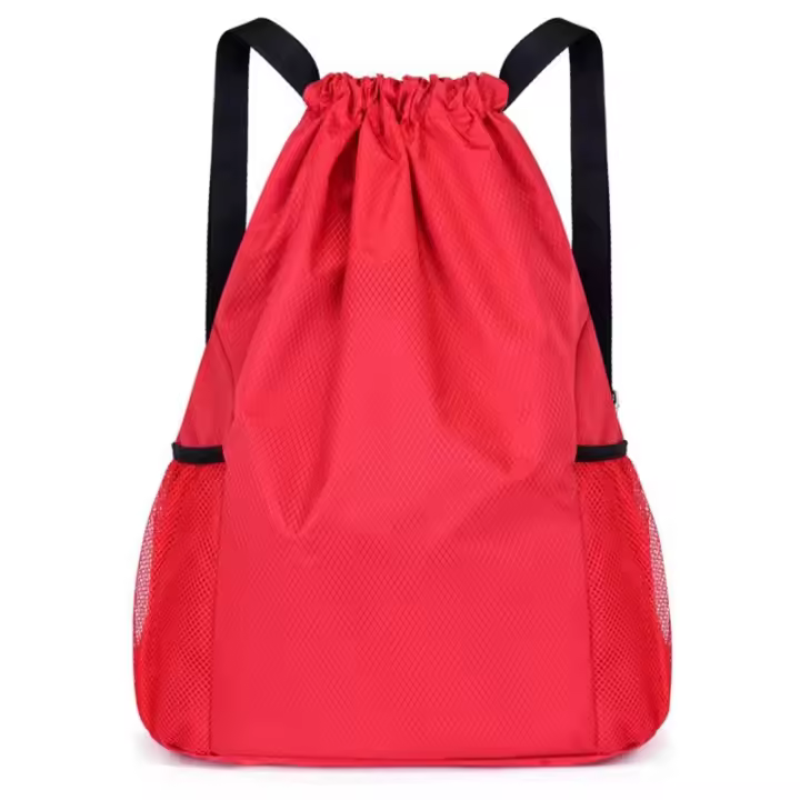Mochila Grande De Nylon Impermeable Para Hombres Y Mujeres Con Cordón Y Bolsillos 2023 Mochila De Viaje Deportiva Con Capacidad Grande - 1