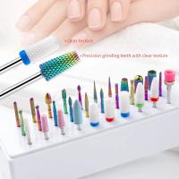 30Pcs Bits De Uñas Para Broca De Uñas Cerámica Diamante Cutícula Efile Carburo Eliminador Para Manicura Y Pedicura De Acrílico Gel En Salón O Hogar - details 3