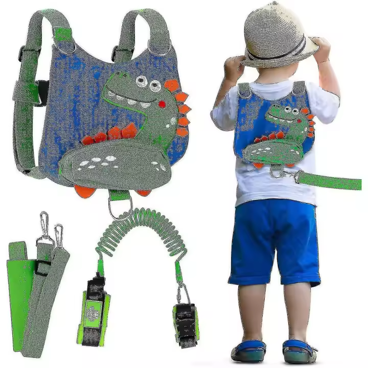 Leash For Kids, 4-in-1 Kids Leash With Anti Lost Wrist, Anti Lost Kids Safety Leash - 1