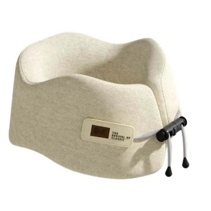 Almohada De Memoria Para El Cuello En Forma De U Almohada Suave De Viaje Con Masaje Para El Cuello Almohada De Cervical Para El Sueño En Avión Cuidado De La Salud De La Cama - 1