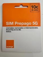 sim prepago orange 5g 10 euros - details 0
