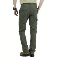 Pantalones Casuales Para Hombre Verano Múltiples Bolsillos Cargo Pantalones Secado Rápido Ligeros Para Exteriores Senderismo Ejercicio Transpirables - details 5
