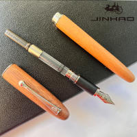 Bolígrafo De Tinta JINHAO 9026 De Madera De Rosado Natural Regalo Elegante Para Escritorio Tipo De Punta De Acero Inoxidable - details 4