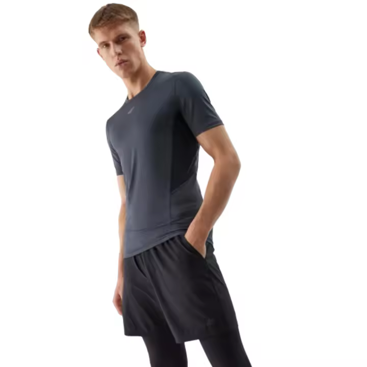 PANTALON CORTO ENTRENAMIENTO HOMBRE 4F. NEGRO TFSHM574 - 1