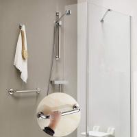 Barra de Agarre de Acero Inoxidable Manija de Bañera montada en la Pared Barra de Agarre de Seguridad para Inodoro de baño para niños Mayores discapacitados (30 cm） Girasol - details 2