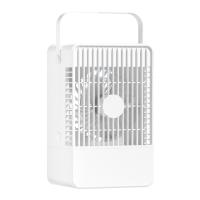 Aire Acondicionado Portatil, 1500ml Mini Enfriador de Aire Silencioso con Mando a Distancia, USB Ventilador con 5 Velocità de Viento & 3 Modos, 10H Timer, Luces de Colores, Ideal para Hogar/Oficina - details 0