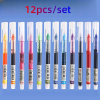 12 Piezas De Bolígrafos De Bola Con Tinta Gel Secado Rápido Punto Fino 0.5 Mm Para Escritura Diario Y Dibujo - details 4