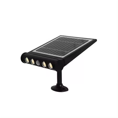 Gsc Evolution Aplique Solar LED Tombua con Sensor Movimiento y Crepuscular 8W 4000K Negro - Ahorro de Energía - 1