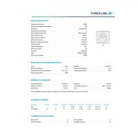 Threeline ND20RBNPL Downlight LED, 18 W, Color Plateado, Blanco Neutro 4000K, Para Montaje Empotrado, Formato Redondo, Alta Eficiencia Energética - details 1
