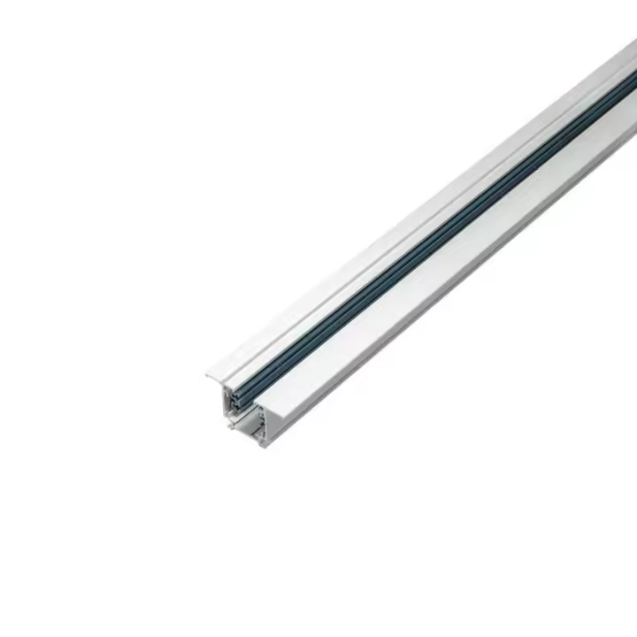 Greenice | Carril Trifásico Empotrable para Focos LED Blanco 1M [LM-LM3209-EM] - 1