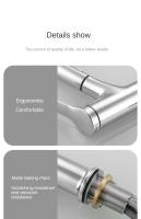 Grifo De Baño Con Salida De Agua Caliente Y Fría Tipo Pullout Tres Modos Grifo De Lavabo Ducha Montaje En Superficie Material De Cobre Zink Aluminio Cerámica Discos - details 12