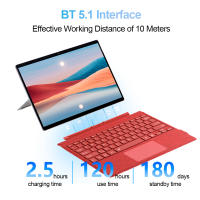 Teclado Magnético De Color Backlit Para Microsoft Surface pro 3/4/5/6/7 Con Bluetooth 5.1 Diseño Slim Y Rango De 10m Aibecy - details 4