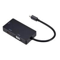 Adaptador 3 En 1 Thunderbolt Mini DP Para HDMI VGA DVI Convertidor 1080P Cable Mini DP Para Proyector MacBook pro Air - details 4