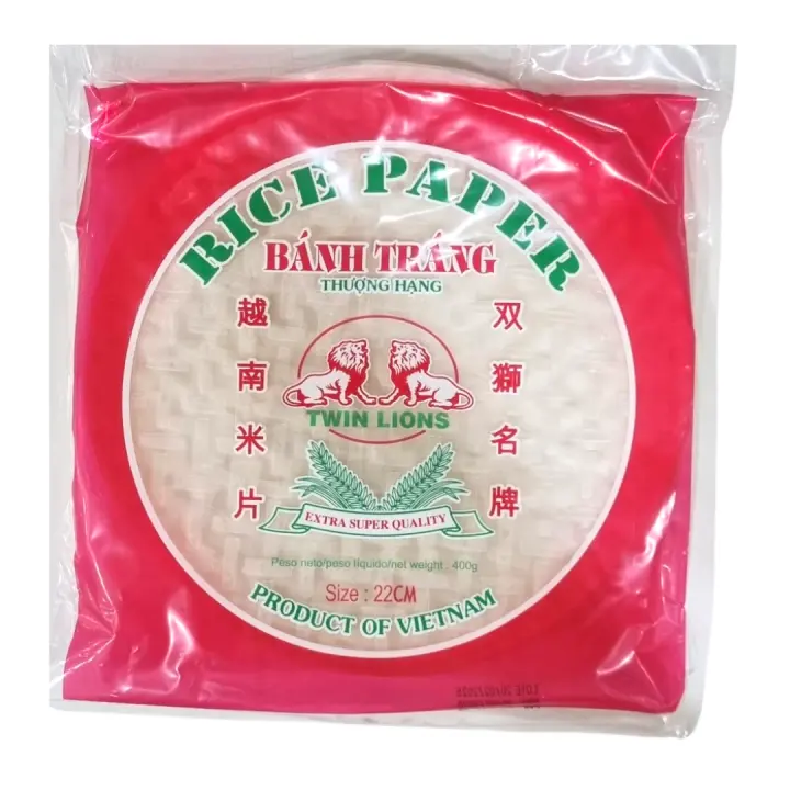 Rice Paper / Papel de arroz - Extra Super Quality - size: 22cm - 400g - 1