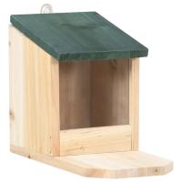 vidaXL Casas de ardilla 4 unidades madera de abeto - details 1
