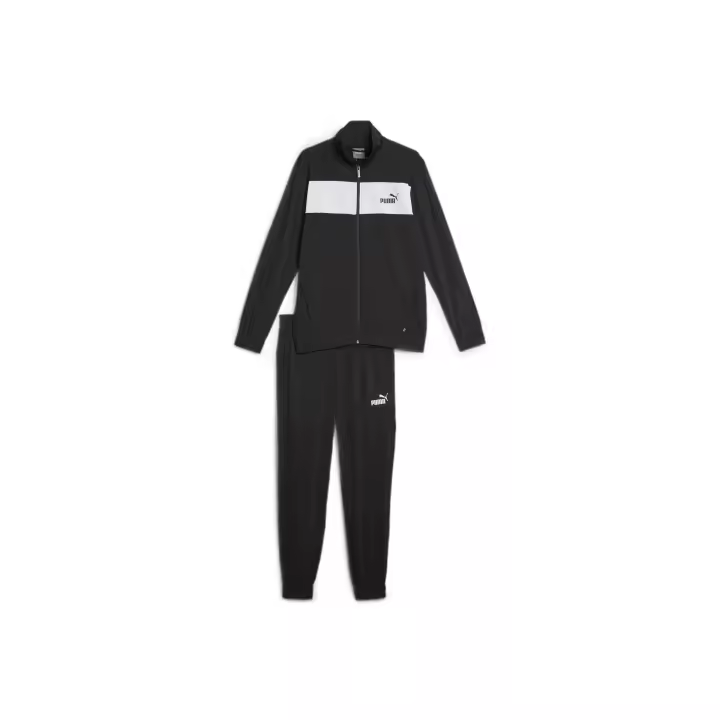 Chandal Puma Poly Suit Negro Blanco 677427-01 - Cómodo y Estilo Moderno - 1