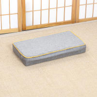 Cojín De Meditación Zafu De Lino Grueso Con Cubierta Desmontable Y Lavable Alfombra De Suelo Para Yoga Budista En Casa - details 6