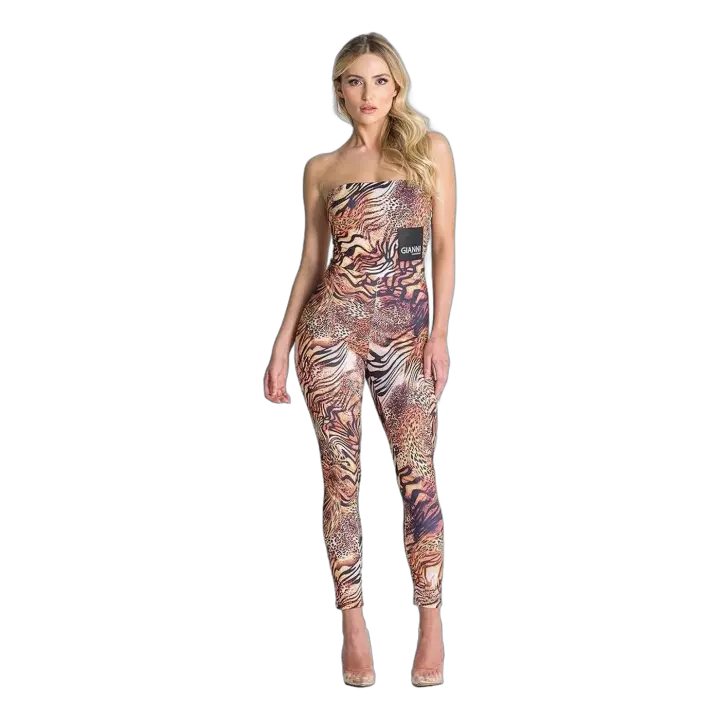 Mono Gianni Kavanagh Camdeni Multicolor Mujer Moderno, Ropa casual 95% Algodón, 5% Elastano - 1