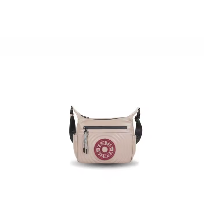 Bolso Cruzado Gondola Doble Señora Ventis 241330.04 Taupe - Bolsa de Mano de Mujer con Doble Compartimento - Marca Ventis - 1