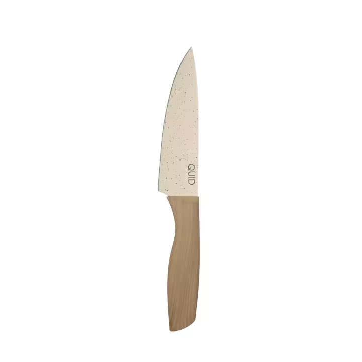 QUID COCCO Cuchillo Cocina 15CM Madera  Fácil de limpiar - 1