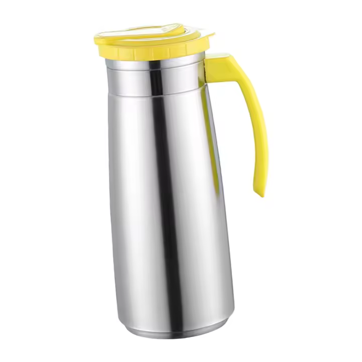 Cacerola Fría De 1/1.3L Con Manija a Prueba De Fugas Botella De Bebida De Gran Capacidad Para Té Leche Jugo Y Agua - 1