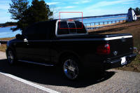 Luz De Freno Nivel Superior LED Para Ford F150 F250 1997-2003 Excursion 2000-2005 Lente Negro Fumado Carga Luz De Freno Rojo Brillante Y Xenón 6000K - details 13