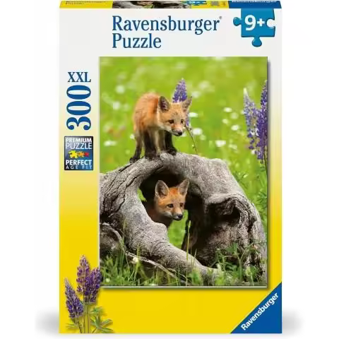 Ravensburger 00871. Puzzle 300 Piezas XXL. Zorros Curiosos - 1