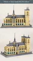 Bloques Educativos Pequeños De Arquitectura Famous Paris Notre Dame Cathedral Para Niños Y Estudiantes Juguetes Constructivos Compatible Con Lego ABS Sin Batería - details 5