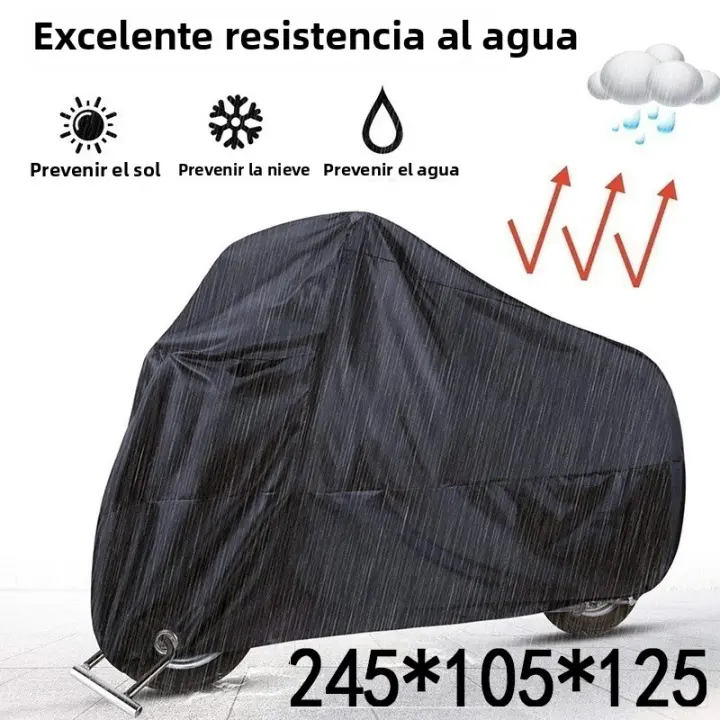 Cubierta De Motocicleta Impermeable Para La Temporada Lluviosa Resistente Al Desgaste Y a La Polvo Material Externo E Interno - 1