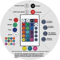 Lámpara De Noche 3D Dragón Cambia De Color 16 Colores Con Pilas Para Decoración De Habitación De Niños Regalo De Navidad Para Niños Y Niñas - details 5