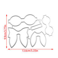 Molde De Corte De Metal Con Lazo Decorativo Para Scrapbooking Y Manualidades Tamaño Irregular Compatible Con Papel Y Cartón - details 31
