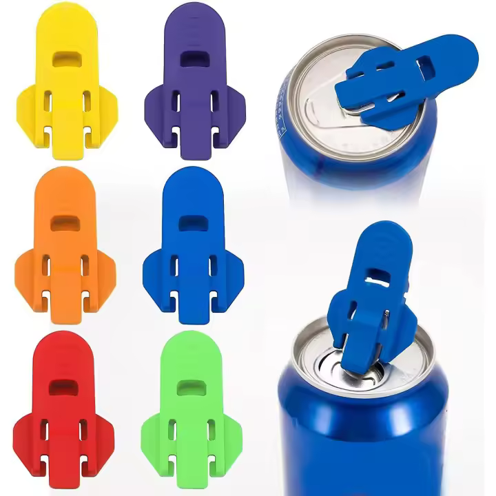6 UNIDS Fácil Abrelatas Beber Cerveza Cola Bebida Abrelatas Picnic Party Tool Manual - 1