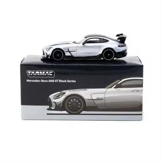 Tarmac Works Mercedes-Benz AMG GT Black Series Silver Metallic 1/64 - 1