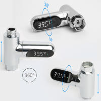 Termómetro De Ducha LED Para El Hogar Rango De Temperatura 5-85℃ Medidor Inteligente De Flujo Para Bebés Auto-potenciado Monitoreo De Agua - details 2