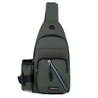 Bolso Cruzado Deportivo casual para helbres with crematernas dules, perfecto para Uso Diario, Viajes, para llevar teléfono Celular, Llaves y artículos Pequeños. Regalo ideal para el Día del Padre, Halloween, Navidad o para estudiantes universitarios - details 6
