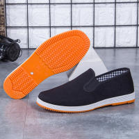Zapatos Casuales Para Hombre Mocasines De Lona Cómodos Y Antideslizantes Para Caminar Tenis Sueltos Transpirables Con Suela De Goma Adecuados Para Verano - details 8