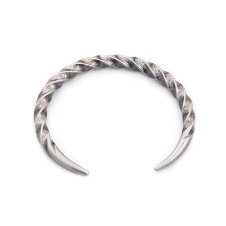 Twist Open Bracelet Unisex Vintage Stainless Steel Adjustable Bangle Polished Daily Wear Jewelry Gift Dropshipping