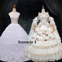 Petticoat Crinolina Vintage Para Vestido De Novia Con Varias Estilos De Hoop Skirt Slip Underskirt Adecuado Para Boda - details 1