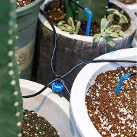 Kit De Riego Por Drip Para Jardín Patio De 8L Con 4 Caminos Sistemas Automáticos De Riego Para Plantas En Macetas Y Césped Interior Exterior - details 14