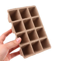 5Pcs Bandeja De Semillero Biodegradable Con 12 Agujeros Para Jardinado Sistema De Crecimiento Hidroponía Herramientas De Plantación - details 11