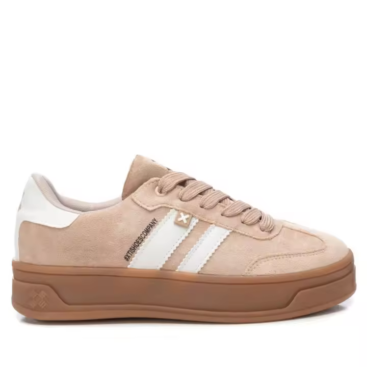 Xti zapatilla casual de moda para chica 143644 color beig - 1