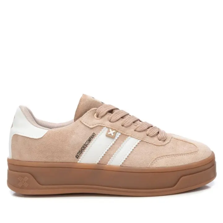Xti zapatilla casual de moda para chica 143644 color beig - 1