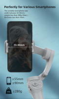 Stabilizador Gimbal De 3 Ejes HQ6 Para Teléfono Móvil Con Luz De Iluminación De Relleno Rastreo De Cara Y Anti Desbaste Para Android iPhone Grabación De Vídeo - details 26