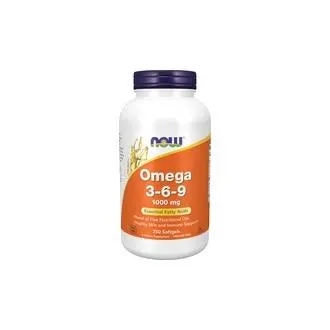 NOW Foods Omega 3-6-9 1000 mg 250 cápsulas  - 1