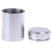 Juego De Almacenamiento De Té Hierbaco 1 Pieza Caja De Aluminio Tapa Airtight Contenedor De Hierbas Para Mantener El Sabor Original - details 1